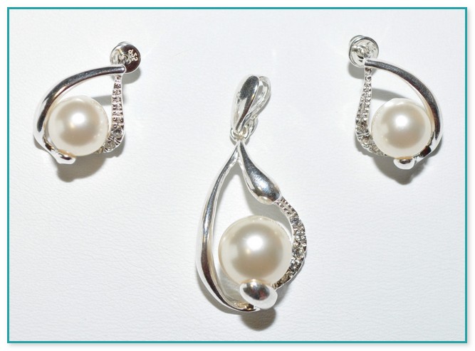 Silberschmuck Mit Perlen