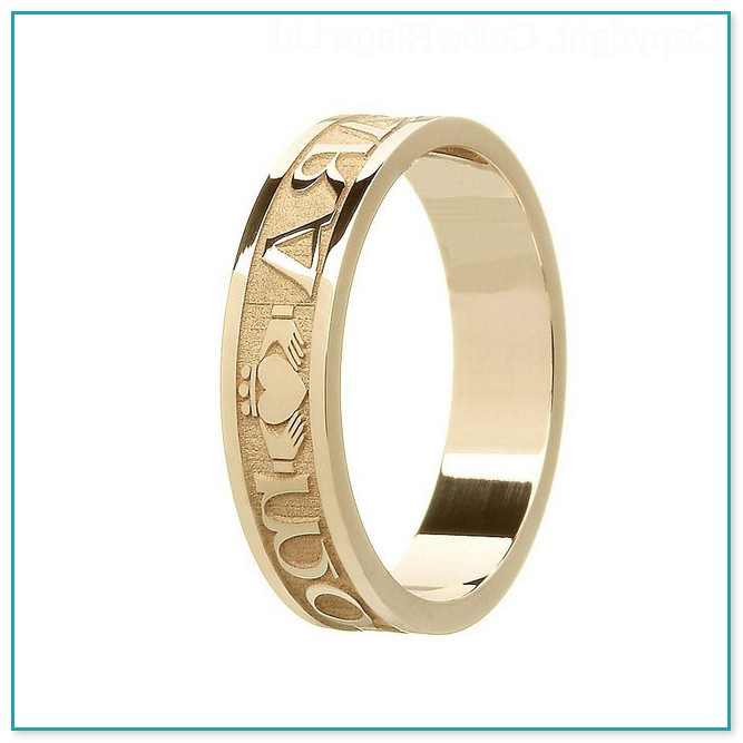 Irish Gold Wedding Rings