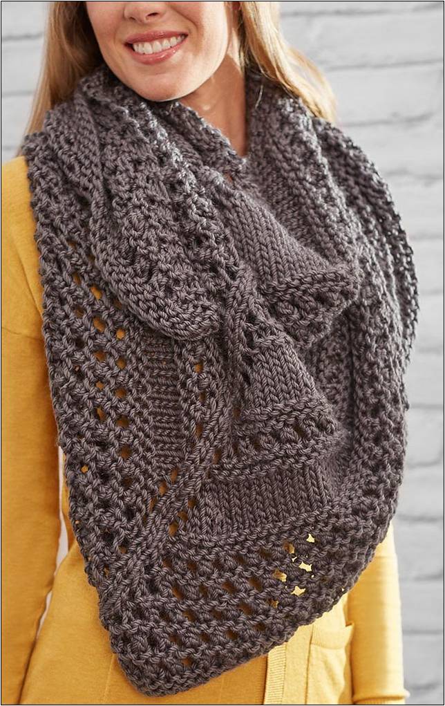 Bulky Yarn Crochet Shawl Patterns